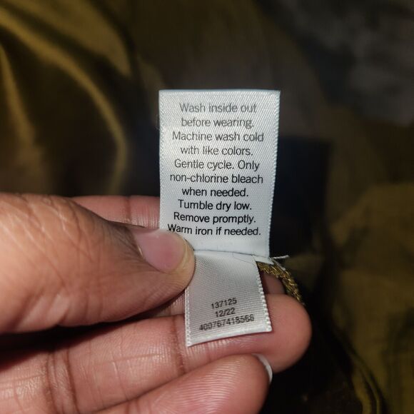 Nine West Women's Sleeveless Crinkle Round Neck Maxi Green Dress Size XS - Picture 5 of 6